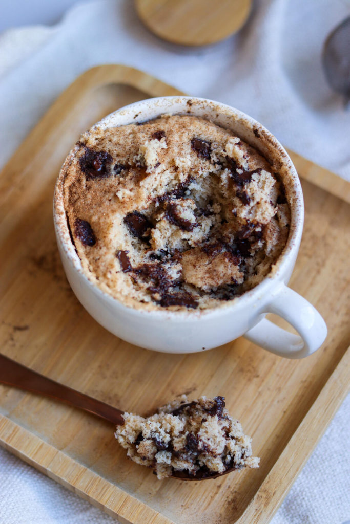 Bolo de caneca low carb